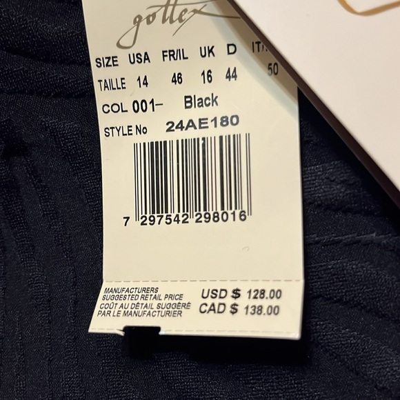 NWT Gottex Women's Standard African Escape Mastectomy One Piece size 14 - Picture 6 of 6